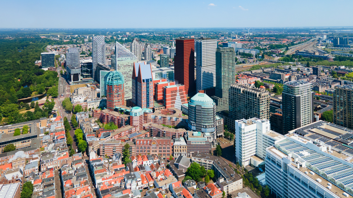 Panoramafoto van Den Haag